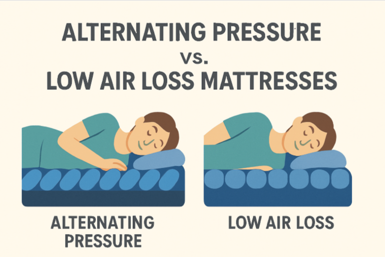 Alternating Pressure vs. Low Air Loss Mattresses: Which Is Best for Bedridden Patients?